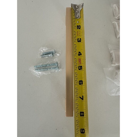 Alzassbg Brushed Brass Cabinet Pulls, 7-1/2 Inch Hole Centers cabinet drawer 8pc - Picture 13 of 15